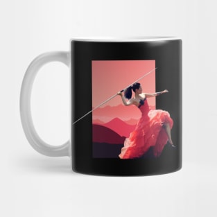 Lucy Liu in the Pink Mug